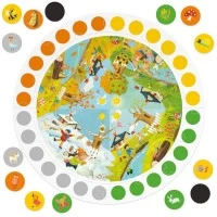 Puzzle educativ rotund sa invatam anotimpurile Headu