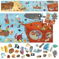 Puzzle pirati Headu cu peste 200 de stickere ce se pot repozitiona Puzzle pirati Headu cu peste 200 de stickere ce se pot repozitiona