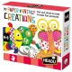 Set de creatie Headu cu animale amuzante 4-8 ani Set de creatie Headu cu animale amuzante 4-8 ani