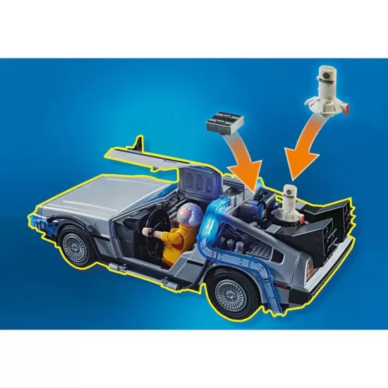 Playmobil Back to the Future - Cursa pe hoverboard Playmobil Back to the Future - Cursa pe hoverboard