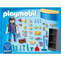 Playmobil City Life - Ingrijitor si chiosc