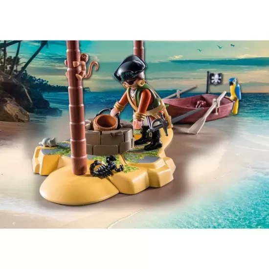 Playmobil Pirates - Insula cu comori a piratilor Playmobil Pirates - Insula cu comori a piratilor