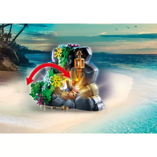 Playmobil Pirates - Insula cu comori a piratilor Playmobil Pirates - Insula cu comori a piratilor