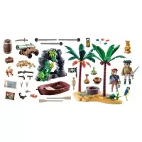 Playmobil Pirates - Insula cu comori a piratilor