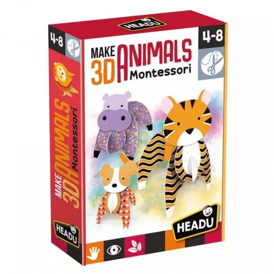 Set educativ Montessori - Animale 3D Set educativ Montessori - Animale 3D