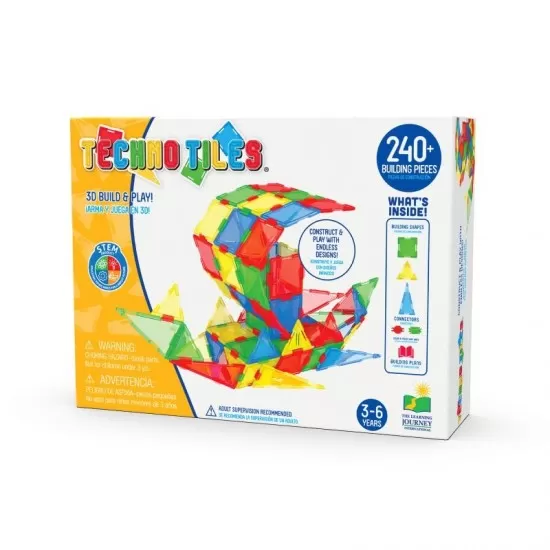 Joc creativ de constructie cu placi 240 piese Joc creativ de constructie cu placi 240 piese
