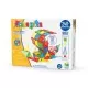 Joc creativ de constructie cu placi 240 piese Joc creativ de constructie cu placi 240 piese