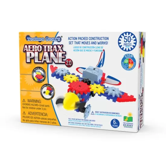 Set de constructie avion 50 piese Set de constructie avion 50 piese