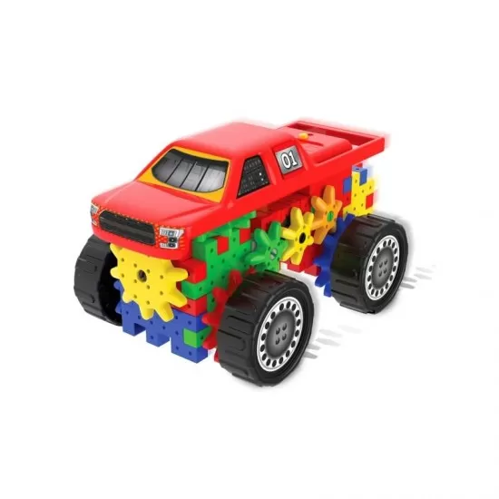 Joc de constructie Monster Truck 60 piese Joc de constructie Monster Truck 60 piese