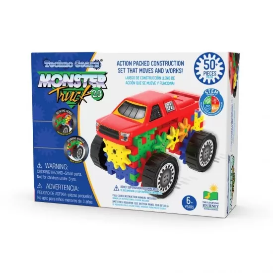 Joc de constructie Monster Truck 60 piese Joc de constructie Monster Truck 60 piese
