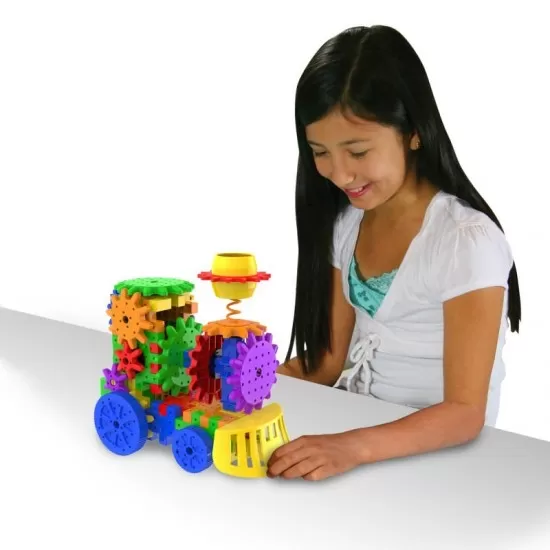 Joc de constructie tren 60 piese Joc de constructie tren 60 piese
