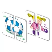 Joc de potrivire puzzle 15 piese - Jucarii