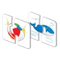 Joc de potrivire puzzle 15 piese - Oceanul