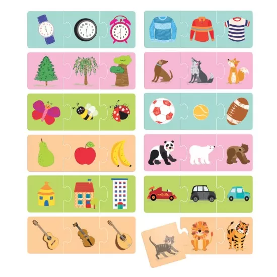 Joc puzzle educational - Similar Joc puzzle educational - Similar