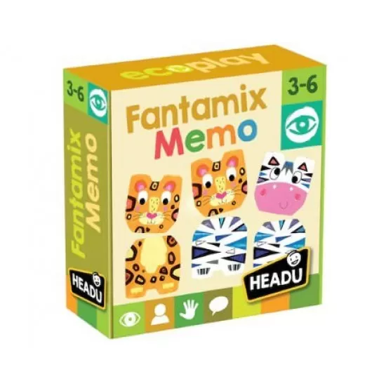 Joc de memorie Fantamix Headu Joc de memorie Fantamix Headu