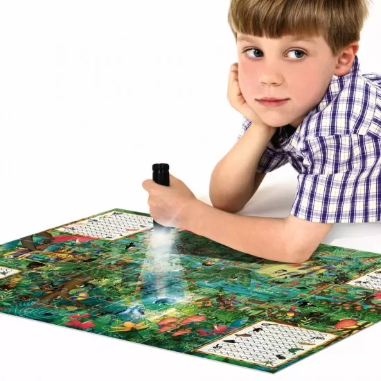 Joc puzzle - Explorati padurea