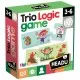 Puzzle logic trio Puzzle logic trio