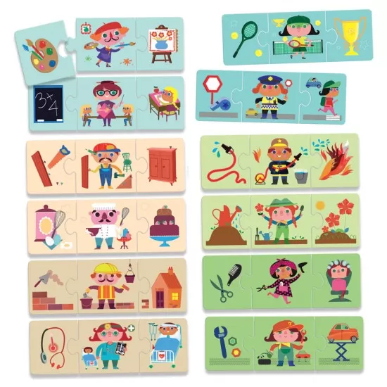 Puzzle logic trio Puzzle logic trio