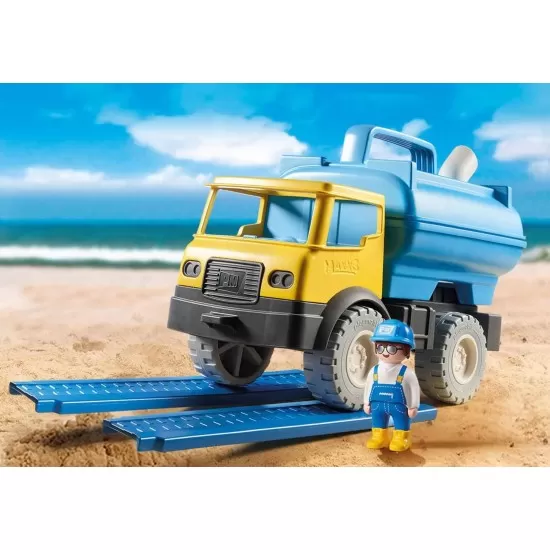 Jucarie pentru nisip Playmobil - Cisterna apa Jucarie pentru nisip Playmobil - Cisterna apa