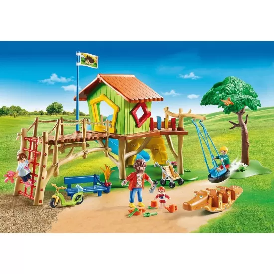 Playmobil City Life - Loc de joaca in parcul de aventuri