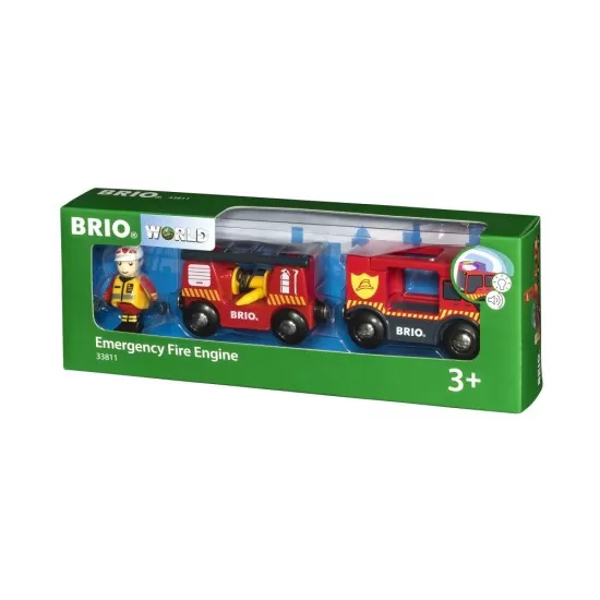 Locomotiva de pompieri BRIO Locomotiva de pompieri BRIO