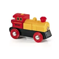 Locomotiva mica rosie cu baterii BRIO