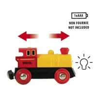 Locomotiva mica rosie cu baterii BRIO