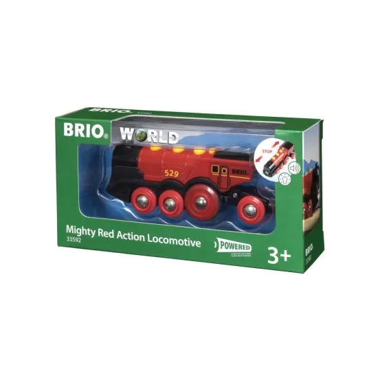 Locomotiva rosie BRIO