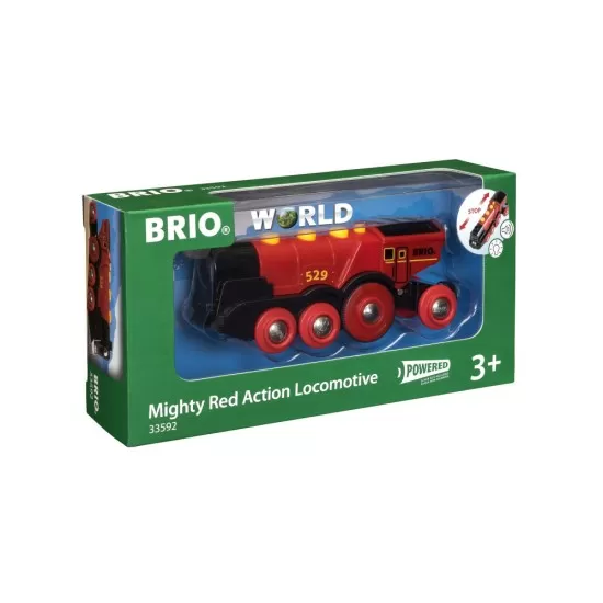 Locomotiva rosie BRIO