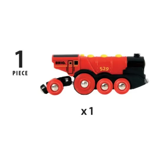 Locomotiva rosie BRIO