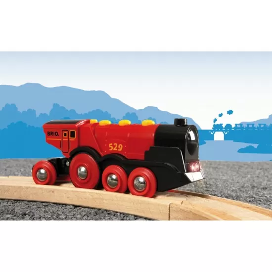 Locomotiva rosie BRIO