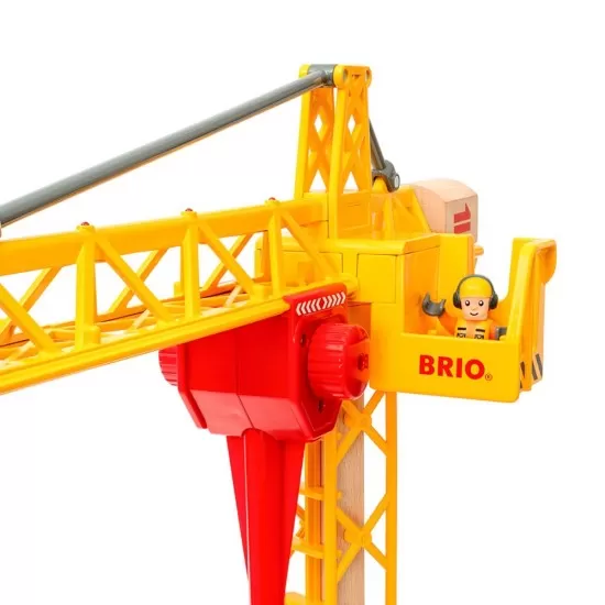 Macara de constructii cu lumini BRIO Macara de constructii cu lumini BRIO