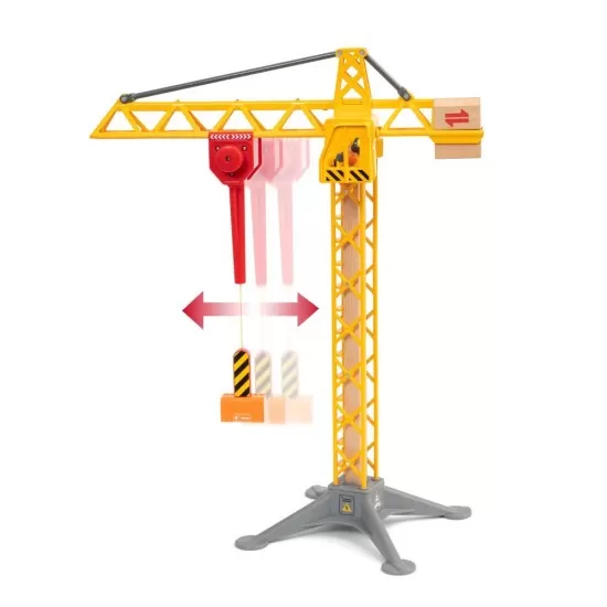 Macara de constructii cu lumini BRIO Macara de constructii cu lumini BRIO