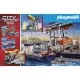 Playmobil City Action - Macara de marfa cu container Playmobil City Action - Macara de marfa cu container