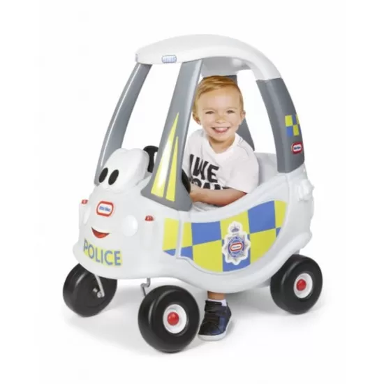 Masinuta de politie alba Cozy Coupe Little Tikes Masinuta de politie alba Cozy Coupe Little Tikes