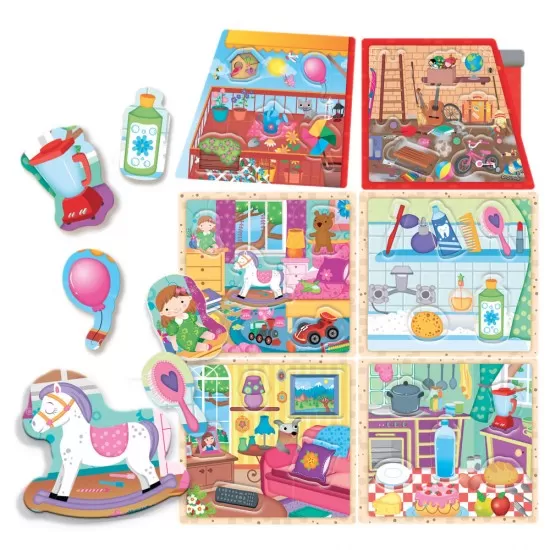 Set educativ Montessori - Casuta mea Set educativ Montessori - Casuta mea