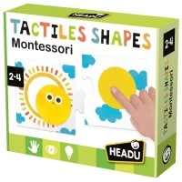 Joc educativ Montessori Headu - Forme tactile