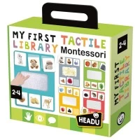 Set educativ Montessori Headu - Prima mea biblioteca tactila