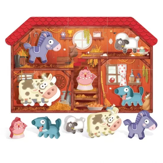 Montessori primul meu puzzle - Ferma Montessori primul meu puzzle - Ferma