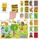 Puzzle Montessori Headu - Atinge si Observa Puzzle Montessori Headu - Atinge si Observa