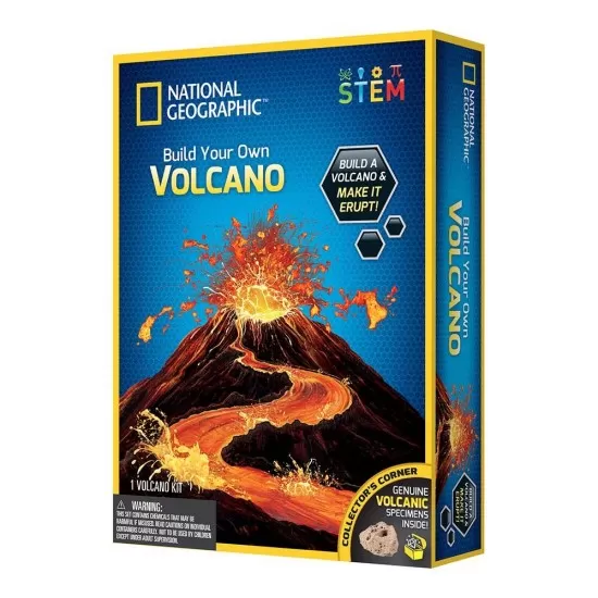 Kit stiinta National Geographic - Construieste un vulcan Kit stiinta National Geographic - Construieste un vulcan