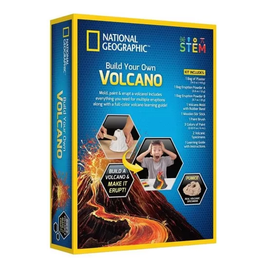 Kit stiinta National Geographic - Construieste un vulcan Kit stiinta National Geographic - Construieste un vulcan