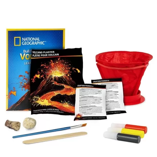 Kit stiinta National Geographic - Construieste un vulcan Kit stiinta National Geographic - Construieste un vulcan