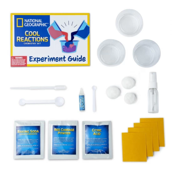 Kit chimie reactii chimice fascinante National Geographic Kit chimie reactii chimice fascinante National Geographic
