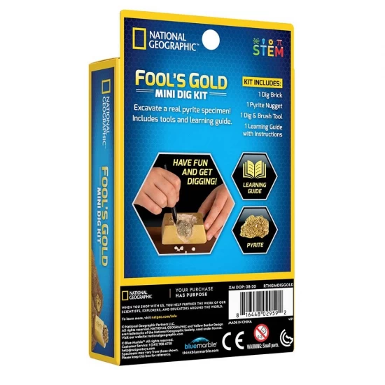 Kit educativ National Geographic - Sa cautam aur