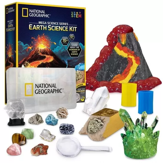 Kit stiinta National Geographic - Sa exploram pamantul Kit stiinta National Geographic - Sa exploram pamantul