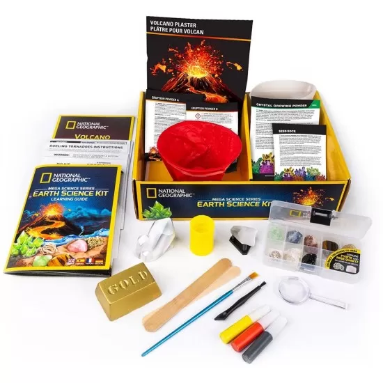 Kit stiinta National Geographic - Sa exploram pamantul Kit stiinta National Geographic - Sa exploram pamantul