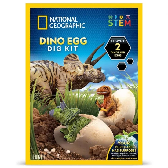 Set educativ National Geographic - Descopera oua de dinozauri