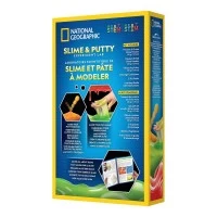 Set educativ National Geographic - Experiment de creare slime si plastilina