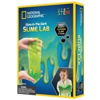 Set educativ National Geographic - Laboratorul de slime fosforescent